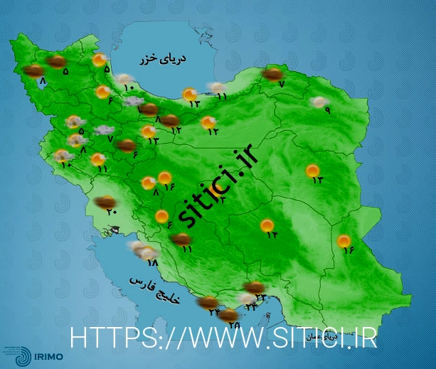 ضیش‌بینی وضییت آب و وای تهران فردا پنجشنبه