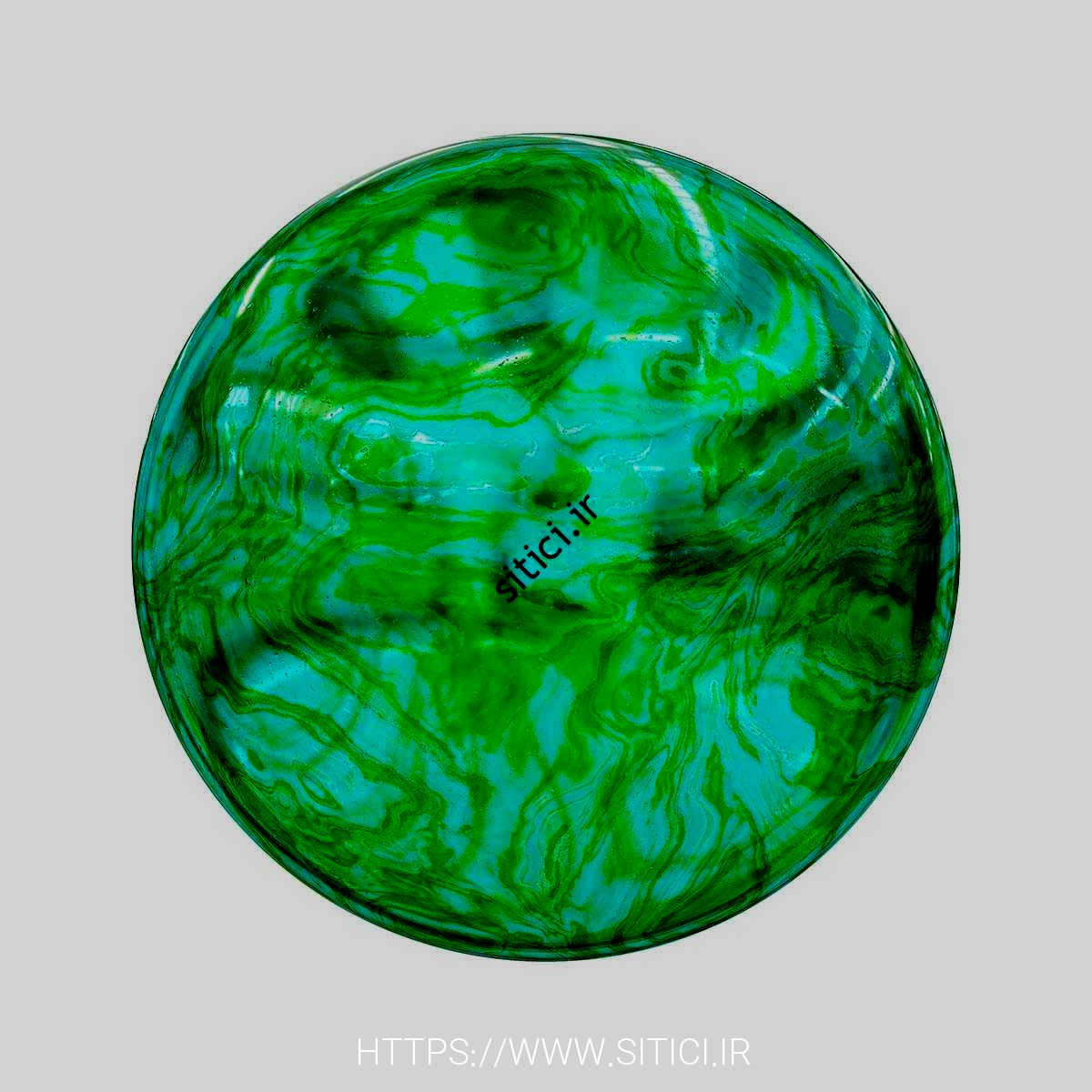 Green Stained Glass PBR Texture