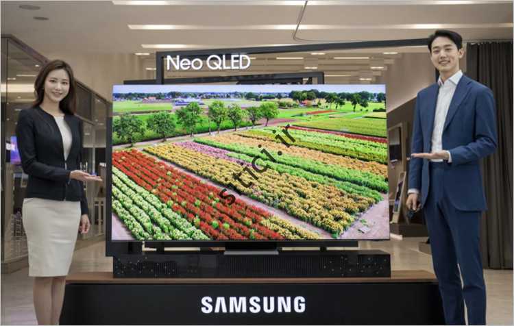 عرضه تلویزیون جدید سامسونگ با کیفیت 8K